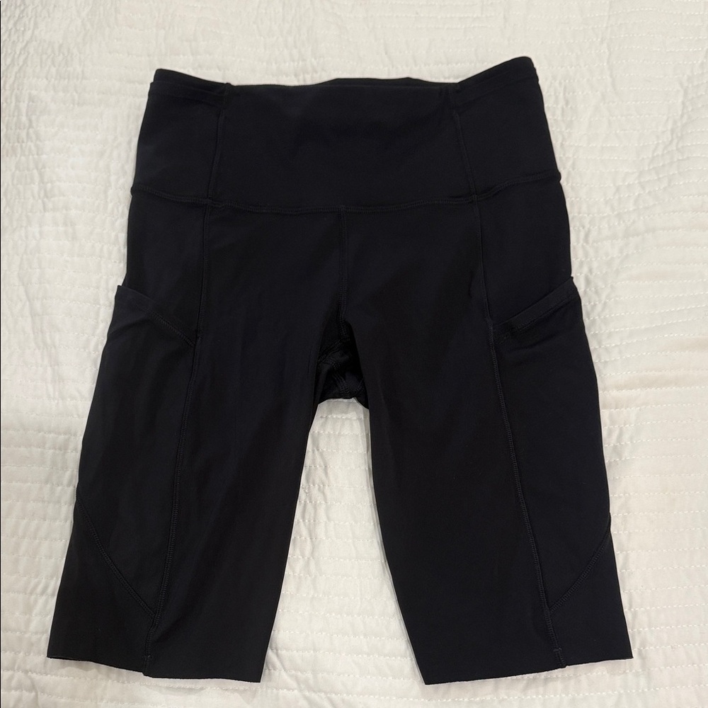 Black Lululemon Women's Biker Shorts